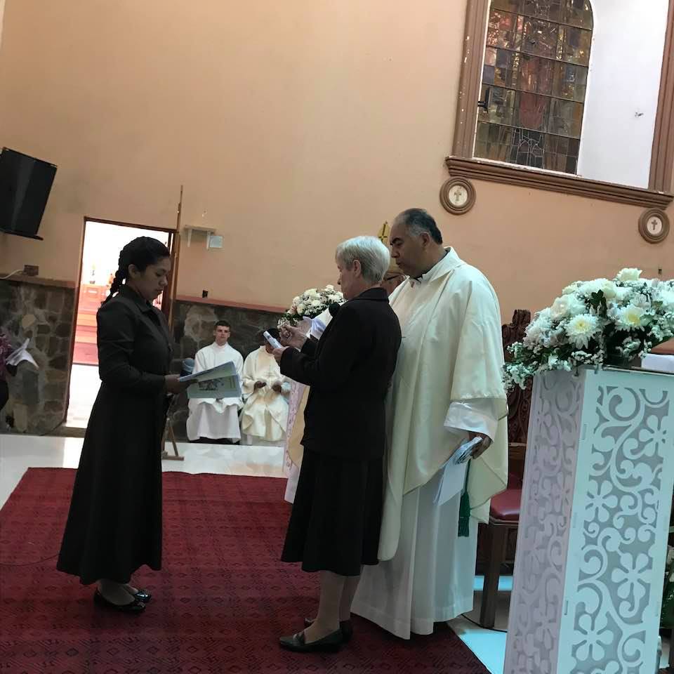 Sr. Maribel Rocio Mamani Cutipa MFIC final vows profession